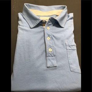Billy Reid slim fit crew shirt sleeve
